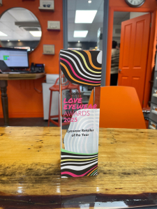We won a Love Eyewear Award